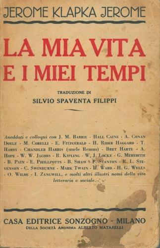 La mia vita e i miei tempi - Jerome K. Jerome - copertina