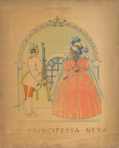 La principessa nera e il soldato senza paura. Illustrato da Vsevolod Niculin - Maria Tibaldi Chiesa - copertina