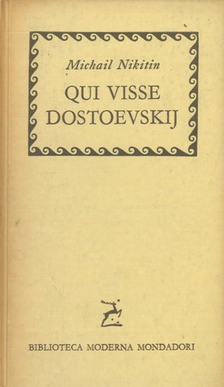 Qui visse Dostoevskij - copertina
