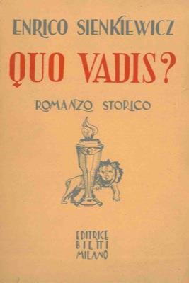 Quo vadis? - copertina