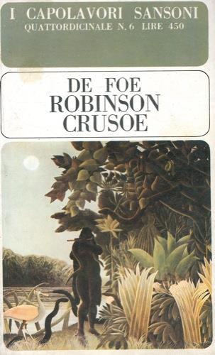 Robinson Crusoe - Daniel Defoe - copertina