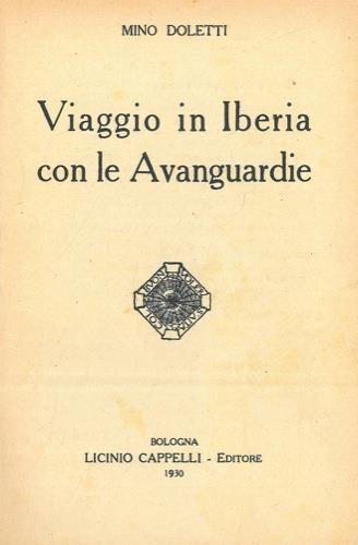 Viaggio in Iberia con le avanguardie - Mino Doletti - copertina