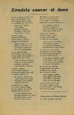 Zirudela sauvar al doon - Mussolini e la Petacci