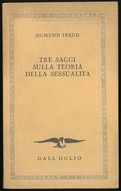 Tre saggi sulla teoria della sessualità - Sigmund Freud - copertina
