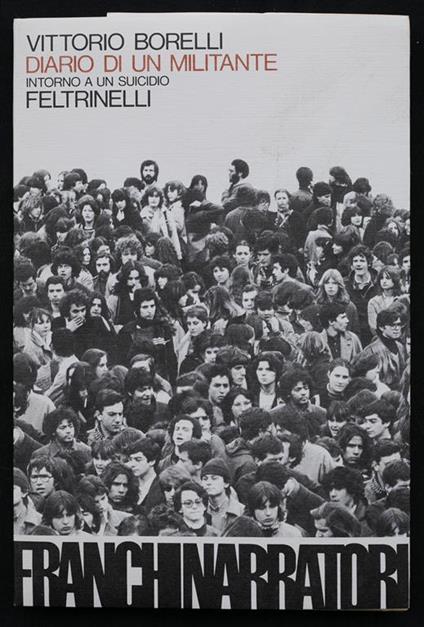 Diario di un militante intorno a un suicidio - Vittorio Borelli - copertina
