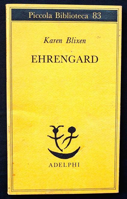 Ehrengard - Karen Blixen - copertina