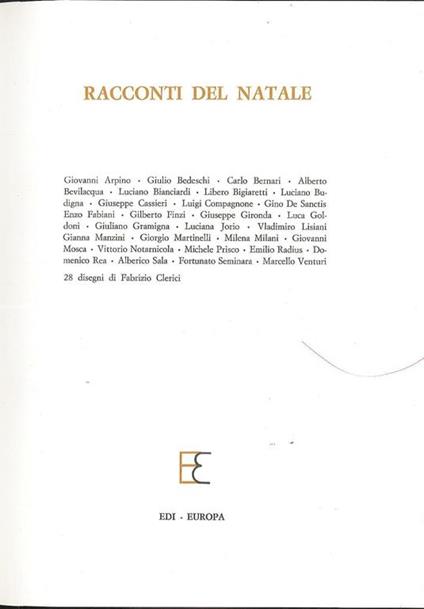 Racconti del Natale - copertina