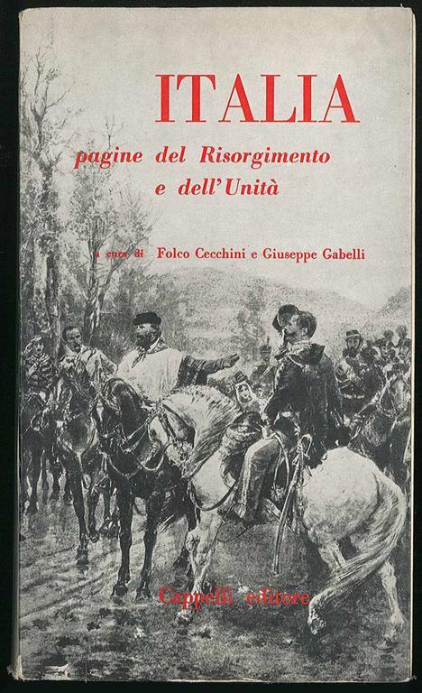 Italia. Pagine del Risorgimento e dell'Unità - copertina