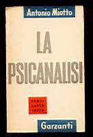 La psicanalisi - Antonio Miotto - copertina