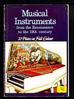 Musical Instruments from the Renaissance to the 19th century - Sergio Paganelli - copertina