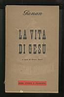 La vita di Gesù - Ernest Renan - copertina