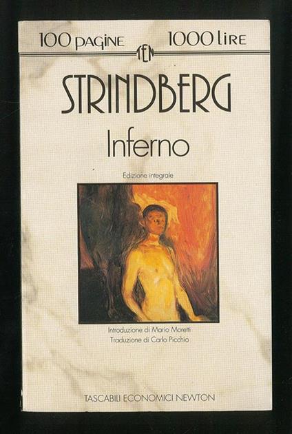 Inferno - August Strindberg - copertina