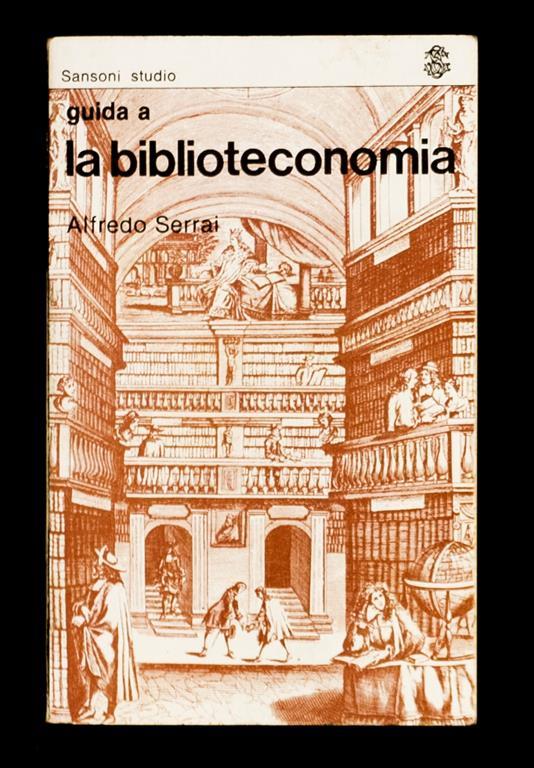 Guida a la biblioteconomia - Alfredo Serrai - copertina