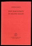 Due racconti di Sallino Sallini - Antonio Pizzuto - copertina