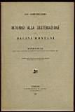 Intorno alla sistemazione dei Bacini Montani - Agostino Gori - copertina