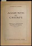 Aggiunte al Crespi
