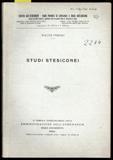 Studi Stesicorei - Walter Ferrari - copertina