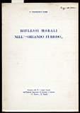 Riflessi morali nell’ “Orlando Furioso”