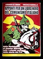 Appunti per un libro nero del comunismo italiano - Armando De Simone - copertina