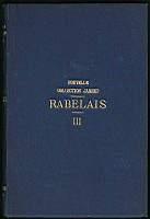 Oeuvres de Rebelais Tome III - François Rabelais - copertina