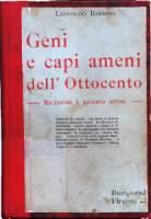 Geni e capi ameni dell’Ottocento Ricerche e ricordi intimi