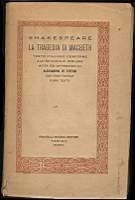 La tragedia di Macbeth - William Shakespeare - copertina