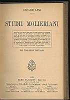 Studii molieriani - Cesare Levi - copertina