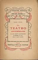 Il teatro contemporaneo e le sue correnti caratteristiche di pensiero e di vita nelle varie nazioni - Gino Gori - copertina