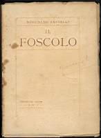 Il Foscolo - Romualdo Castelli - copertina