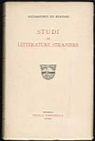Studi di letterature straniere