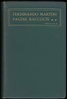 Pagine raccolte - Ferdinando Martini - copertina