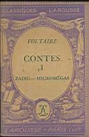 Contes I (Zadig Micromegas) - Voltaire - copertina
