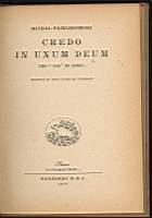Credo in unum Deum
