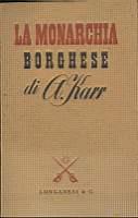 La monarchia borghese - Alphonse Karr - copertina