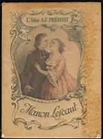 Histoire du chevalier des Grieux et de Manon Lescaut - Abbé Prevost - copertina