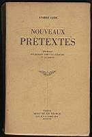 Nouveaux pretextes Réflexions sur quelques points de littérature et de morale