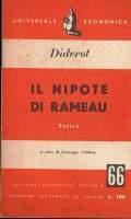 Il nipote di Rameau - Denis Diderot - copertina