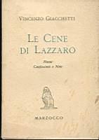 Le cene di Lazzaro Poesie confessioni e note