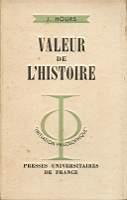 Valeur de l'histoire - Joseph Hours - copertina
