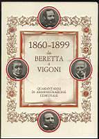 1860-1899 da Beretta a Vigoni - Franco Nasi - copertina
