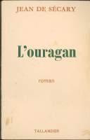 L' ouragan - Jean de Secary - copertina