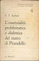 L' essenzialità problematica e dialettica del teatro di Pirandello - Francesco T. Roffarè - copertina