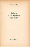 Lettera a un bambino mai nato