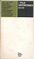 L' Italia contemporanea 1945-1975 - Valerio Castronovo - copertina