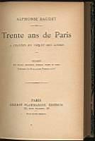 Trente ans de Paris a travers ma vie et mes livres