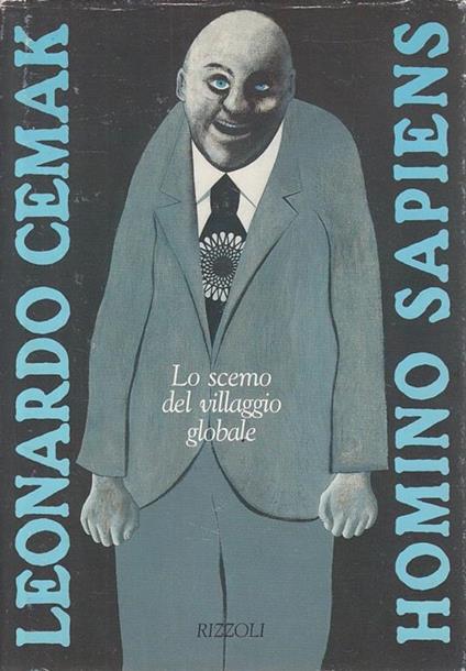 Homino sapiens - Leonardo Cemak - copertina