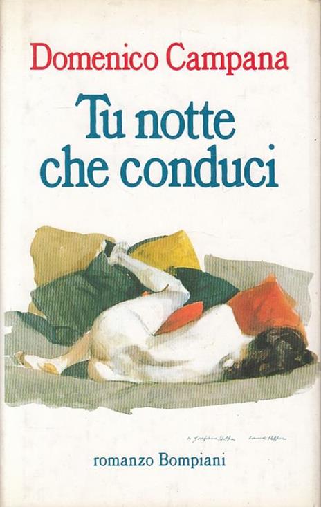 Tu notte che conduci - Domenico Campana - copertina