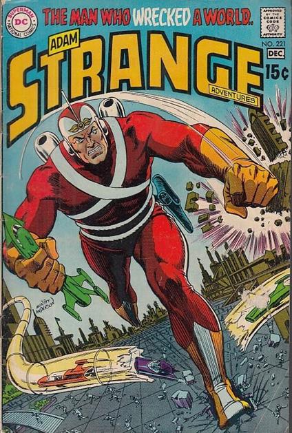 Adam Strange Adventures N.221 - copertina