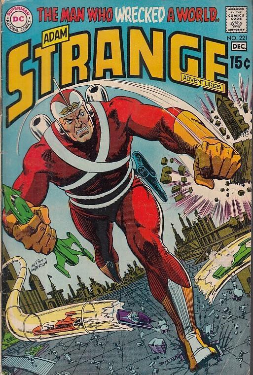 Adam Strange Adventures N.221 - copertina