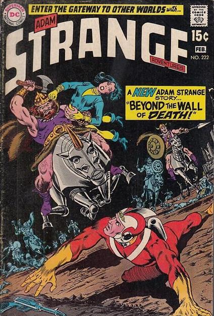 Adam Strange Adventures N.222 - copertina